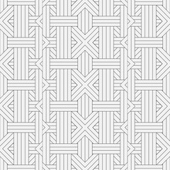 Abstract seamless pattern with geometric shapes.