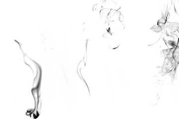 Smoke hot. Blur steam mist cloud, black natural steam smoke effe