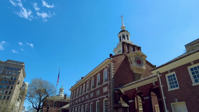 independance hall historic civic building in Philadelphia, Pennsylvania