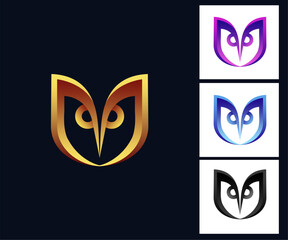illustration vector  graphic logo design of Owl. Owl vector icon. Owl logo. Owl logo. Owl logo.