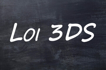 Obraz premium Loi 3DS tableau