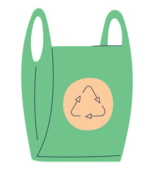 green eco bag