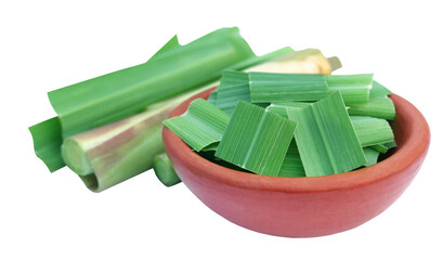 Lemongrass in a bowl