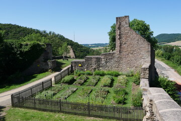 Kräutergarten auf Burg Lichtenberg