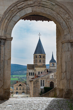 Cluny Abbey - A former monastry, this abbey is located in the Burgundy region of France.