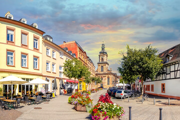 Kirche, Saarbrücken, Saarland, Deutschland 