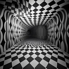 black and white background, Generative AI