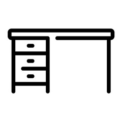 drawer line icon
