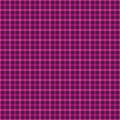 Fuchsia Plaid Seamless Pattern - Colorful and bright plaid repeating pattern design