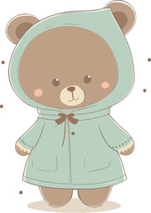 girl with teddy bear