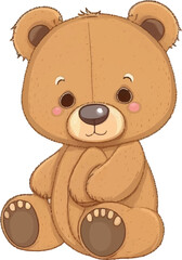 teddy bear with a gift