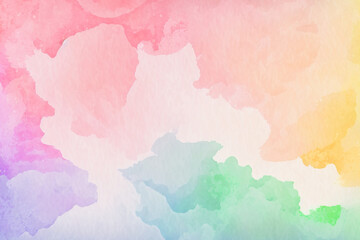 カラフルな絵の具の背景。Generative AI 
