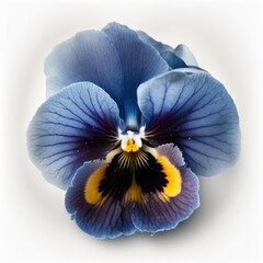 Blue Bliss: The Beautiful Pansy Flower in Blue Hues