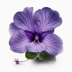 Obraz premium Soothing Shades: The Alluring Violet Flower