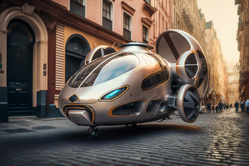 Personal air and land vehicle of the future transports, PAL-V, generative ai