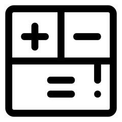 Obraz premium calculator icon