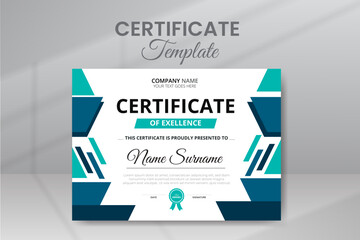 Modern Design Certificate Template