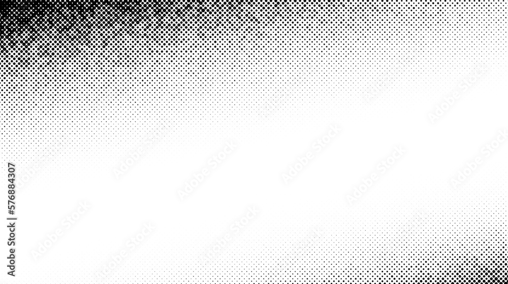 Poster halftone background frame. comic halftone pop art texture. white and black abstract wallpaper. retro