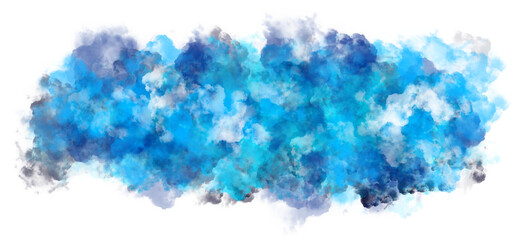 black white blue cloud abstract element