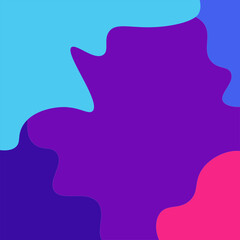 blue star on white background