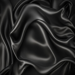 Fototapeta premium black satin background