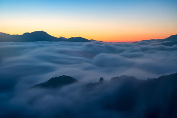国見ヶ丘の雲海