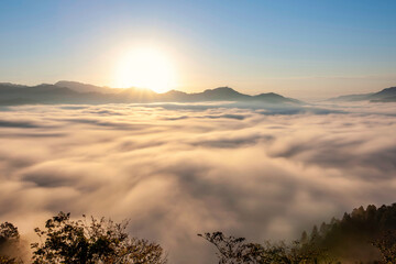 国見ヶ丘の雲海