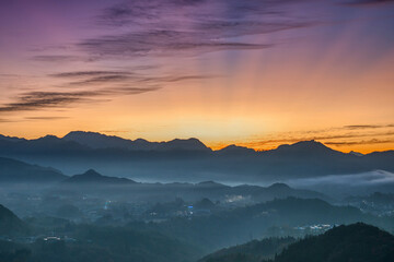 国見ヶ丘の雲海