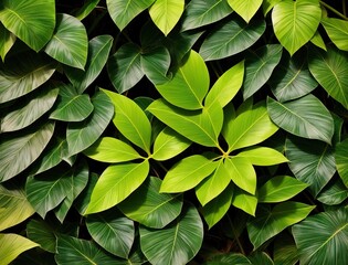 green leaves beautiful background wallpaper Stock photographic Image 