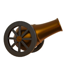 Cartoon Ramadan Cannon 3D Rendering