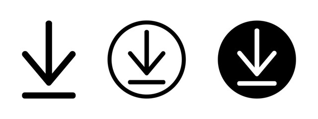 Download vector icons set