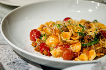 Handmade Orecchiette pasta
