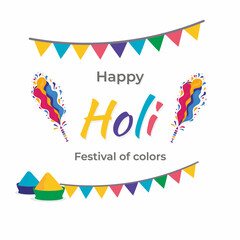poster for the festival of colors.