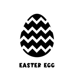easter egg silhouette