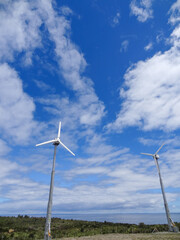 Molinos de vientos, energía eólica en el sur de Chile
