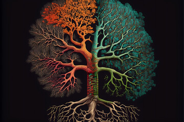 Colorful Tree