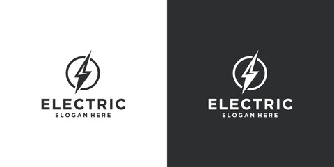 electricity design template lightning design charging energy design