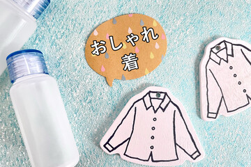 おしゃれ着洗いする服　ドライコース