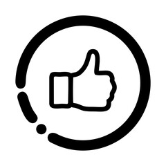 Contact Click Button Icon