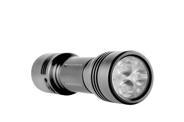 Body made of aluminum handheld LED flashlight, bright beam