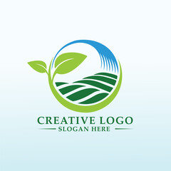 Design a simple catchy farm product logo