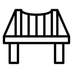 Vector Design Bridge Icon Style