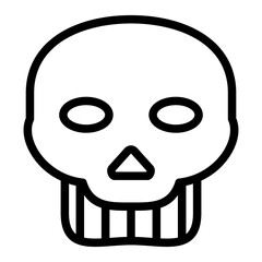 Vector Design Skull Icon Style