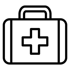 Vector Design First Aid Kit Icon Style
