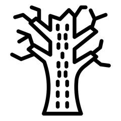 Vector Design Withered Icon Style