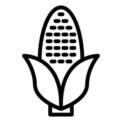 Vector Design Corn Icon Style