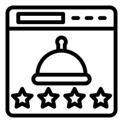 Vector Design Ratings Icon Style