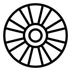 Fototapeta premium Vector Design Compact Disk Icon Style