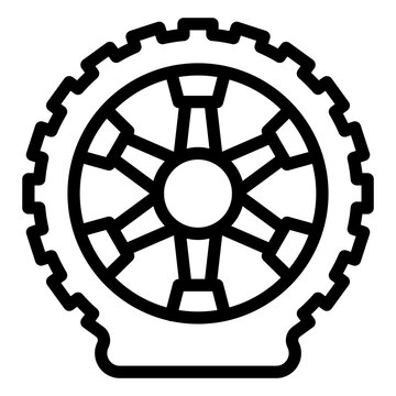 recommend clip art: Vector Design Flat Tire Icon Style