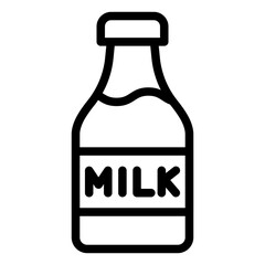 Vector Design Milk Icon Style